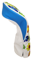 Flower Power Embroidered Driver Headcover by ReadyGOLF