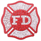 Fire Department Crystal Ball Marker & Hat Clip by ReadyGOLF
