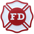 Fire Department Ball Marker & Hat Clip by ReadyGOLF