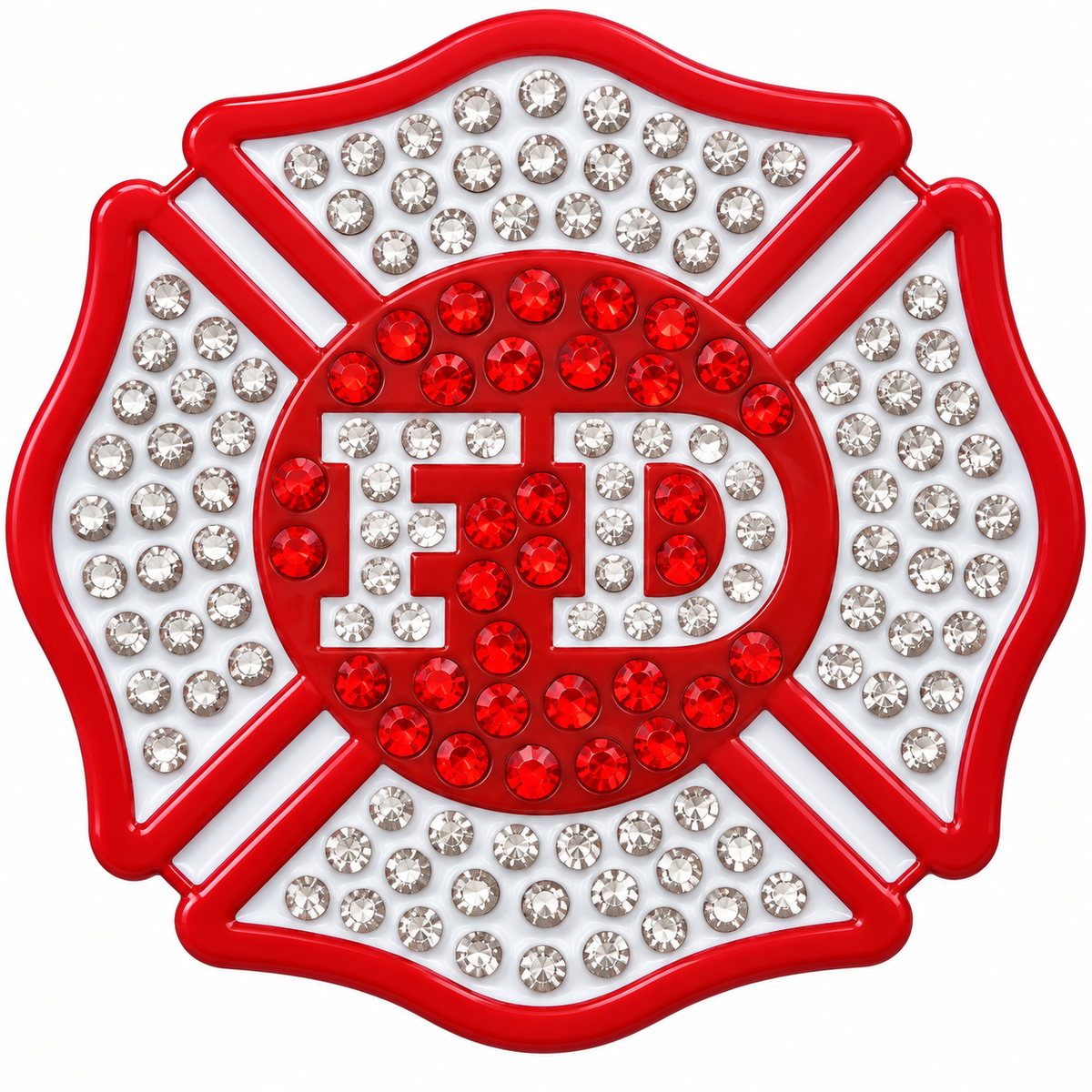 Fire Department Crystal Ball Marker & Hat Clip by ReadyGOLF