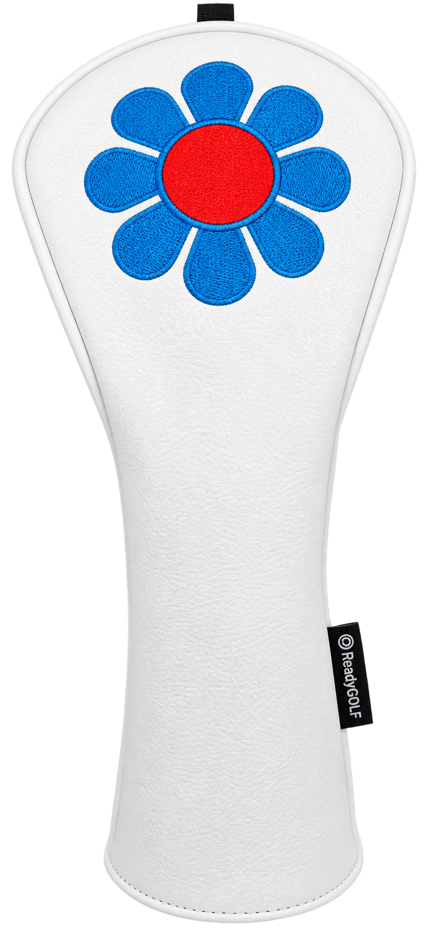 ReadyGolf: Embroidered Fairway Headcover - Flower Child (Blue)