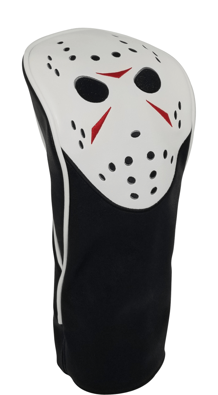 Hockey Goalie Mask Embroidered Driver Headcover by ReadyGOLF