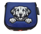 Golden Retriever Embroidered Putter Cover by ReadyGOLF  -  Mallet