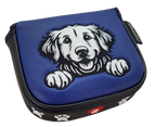 Golden Retriever Embroidered Putter Cover by ReadyGOLF  -  Mallet