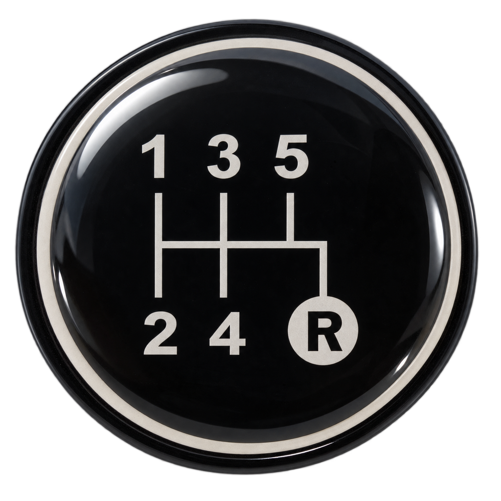 Gearshift Ball Marker & Hat Clip by ReadyGOLF