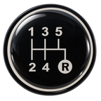 Gearshift Ball Marker & Hat Clip by ReadyGOLF