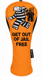 Get Out of Jail Free Hybrid Headcover by ReadyGOLF