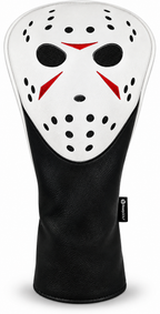 Hockey Goalie Mask Embroidered Driver Headcover by ReadyGOLF