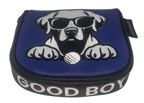 L.A.B. DF3 Embroidered Center-Shafted Putter Cover by ReadyGOLF - Black Lab - Good Boy