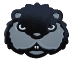 Bad Gopher Golf Ball Marker & Hat Clip