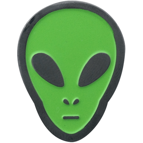 Green Alien Ball Marker & Hat Clip by ReadyGOLF