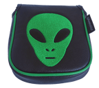 L.A.B. DF2.1 Embroidered Center-Shafted Putter Cover by ReadyGOLF - Green Alien