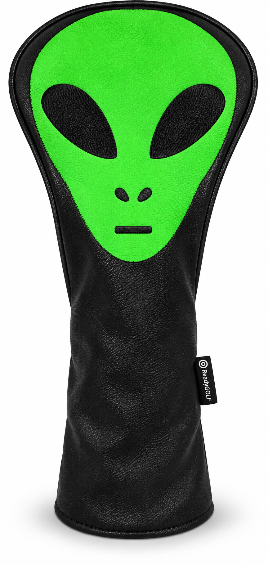 Green Alien Embroidered Driver Headcover by ReadyGOLF