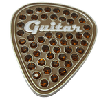 Guitar Pick Crystal Ball Marker & Hat Clip by ReadyGOLF