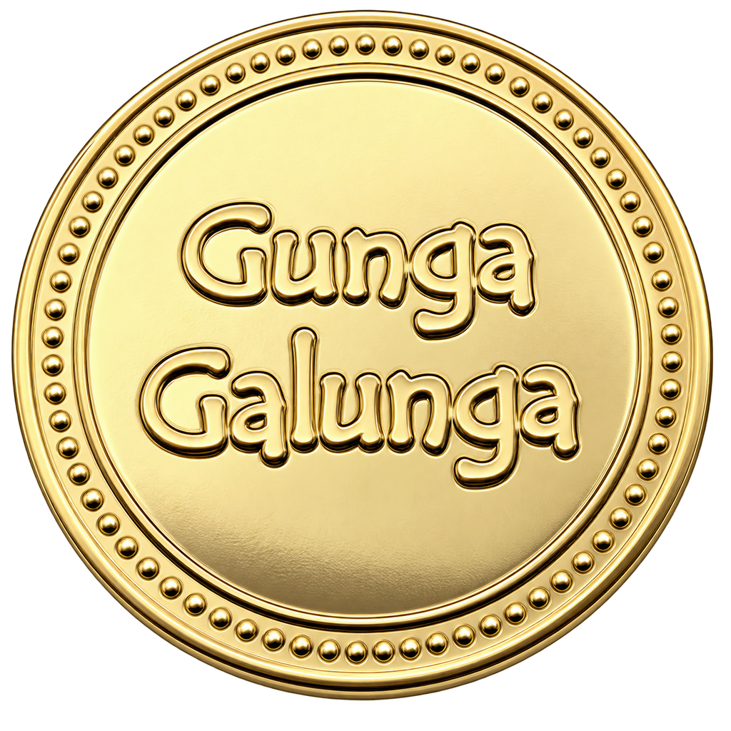 Gunga Galunga Golf Ball Marker & Hat Clip by ReadyGOLF