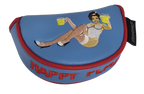 Happy Place Embroidered Putter Cover - Mid Mallet