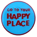 Happy Place Golf Ball Marker by ReadyGOLF