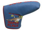 Happy Place Embroidered Putter Cover - Blade by ReadyGOLF
