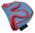 Happy Place Embroidered Putter Cover - Mallet V2