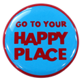 Happy Place Golf Ball Marker by ReadyGOLF