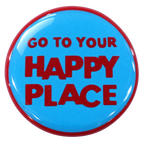 Happy Place Golf Ball Marker by ReadyGOLF