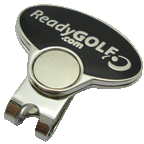 Motorcycle Ball Marker & Hat Clip with Glitter by ReadyGOLF