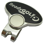 White Wine Crystal Ball Marker & Hat Clip by ReadyGOLF