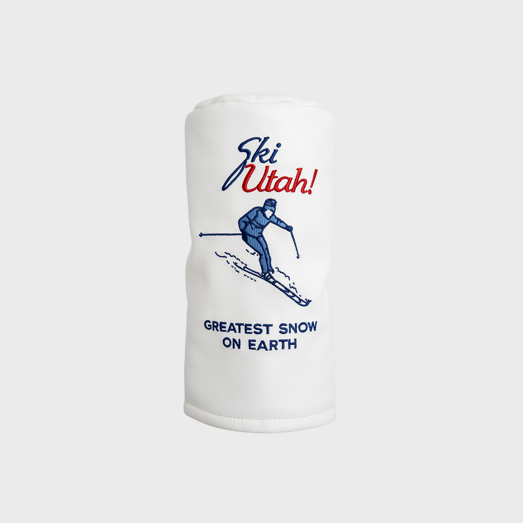 Letterman Golf Ski Utah! Driver & Fairway Wood Headcovers