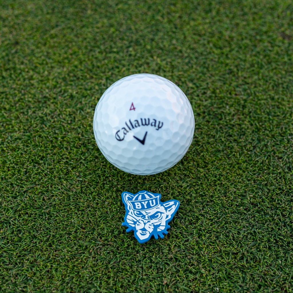 Letterman Golf Sailor Coug BYU Golf Ball Marker