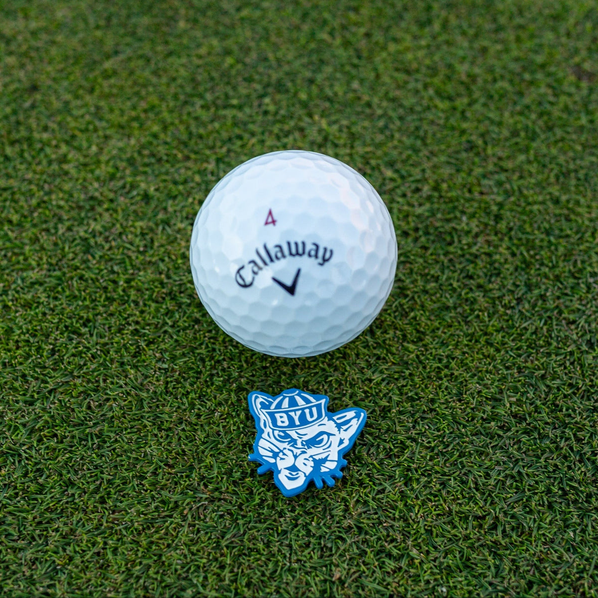 Letterman Golf Sailor Coug BYU Golf Ball Marker