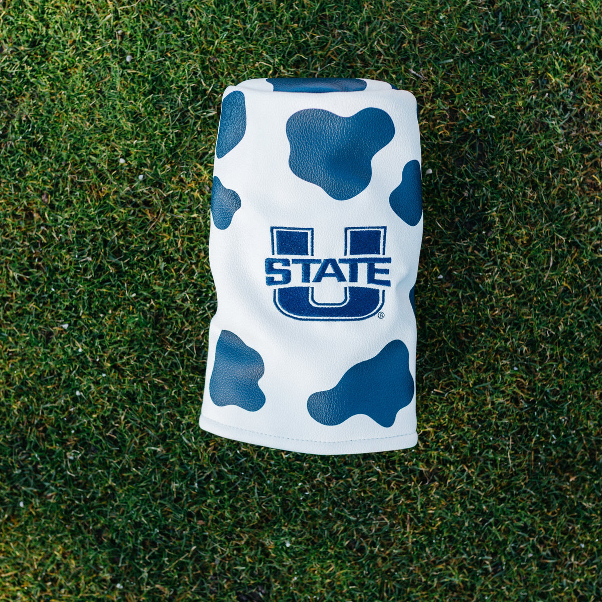 Letterman Golf Blue Cow Utah State Driver Headcover