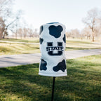 Letterman Golf Blue Cow Utah State Driver Headcover