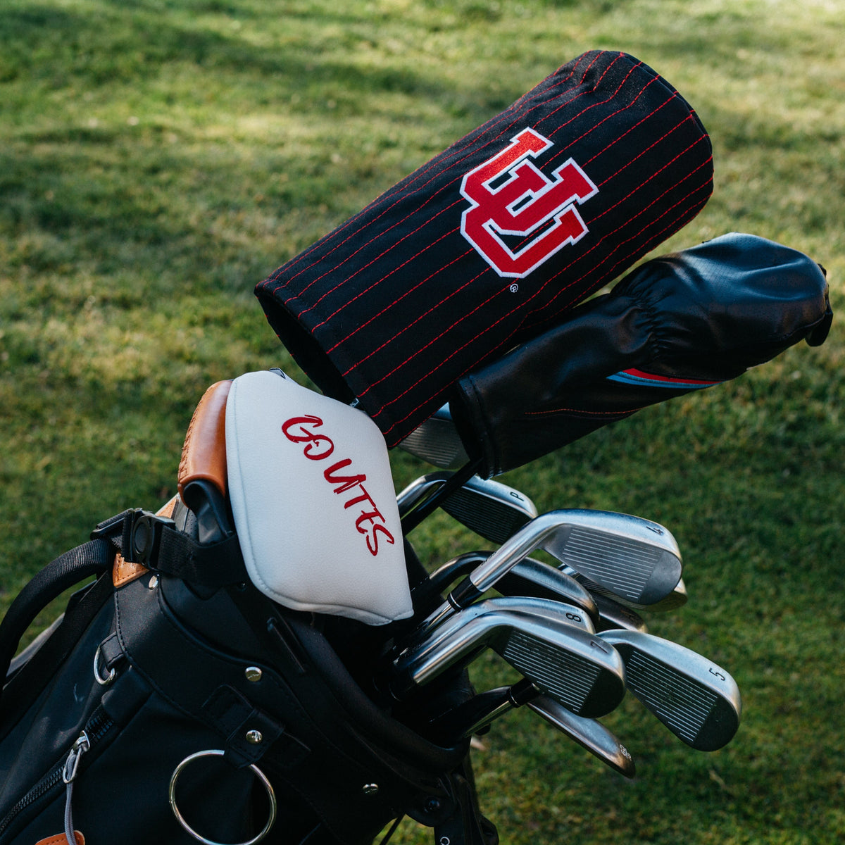 Letterman Golf Utah Man University of Utah Driver Headcover