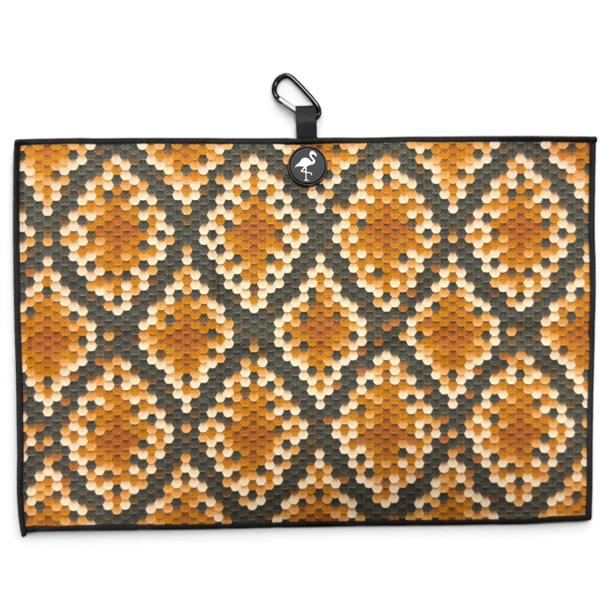 Logie Joe's Golf Snake Skin Magnetic Golf Towel