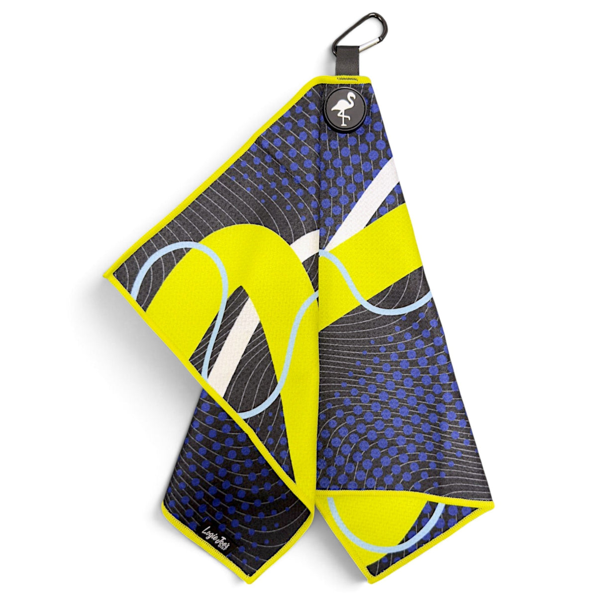 Logie Joe's Golf Neon Current 2.0 Magnetic Golf Towel