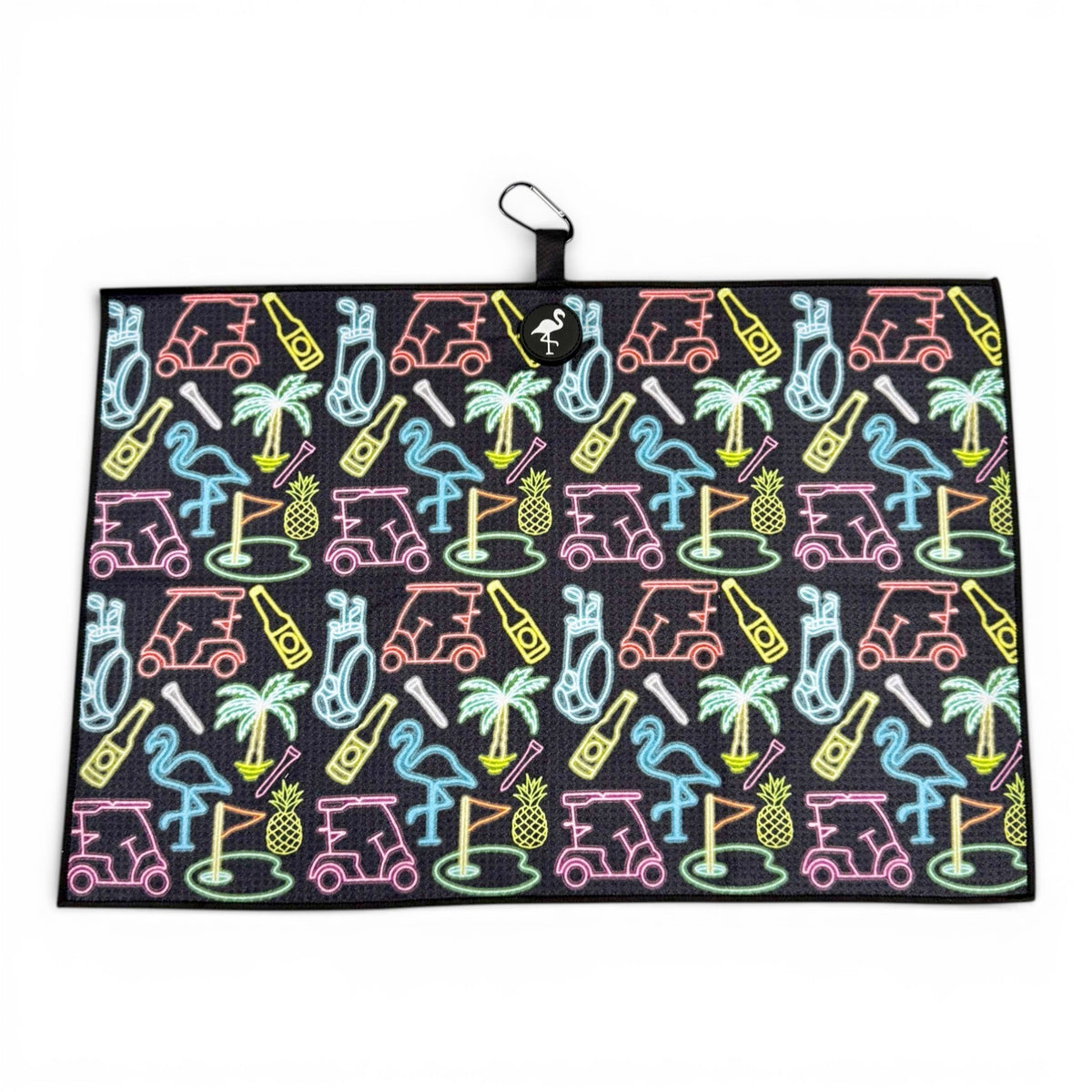 Logie Joe's Golf Miami Slice Magnetic Golf Towel