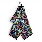 Logie Joe's Golf Miami Slice Magnetic Golf Towel