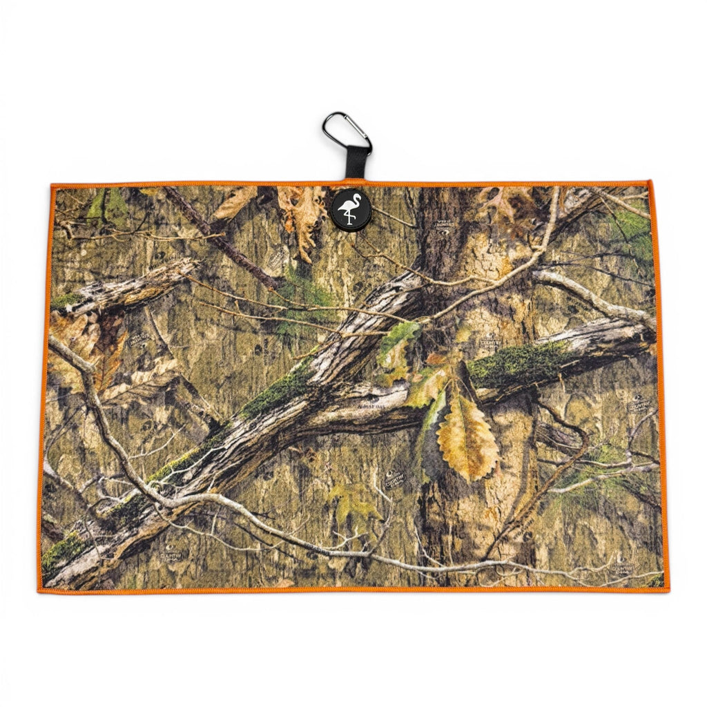 Logie Joe's Golf Woodland Camo Magnetic Golf Towel