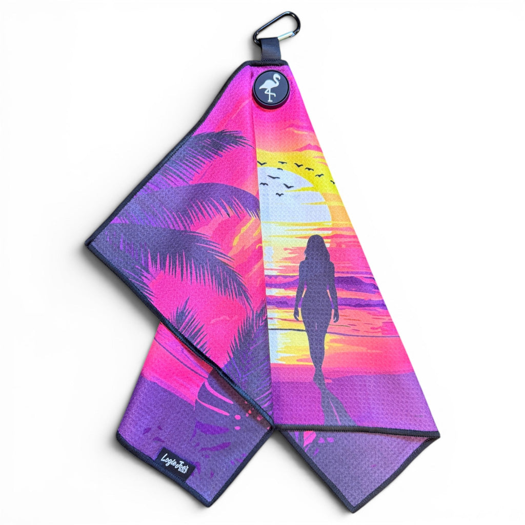 Logie Joe's Golf Endless Summer Magnetic Golf Towel
