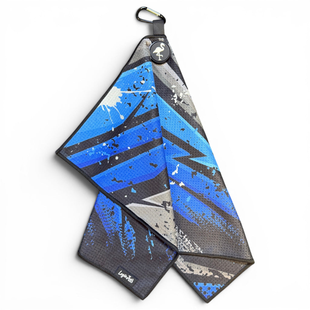 Logie Joe's Golf Galaxy Razor Magnetic Golf Towel