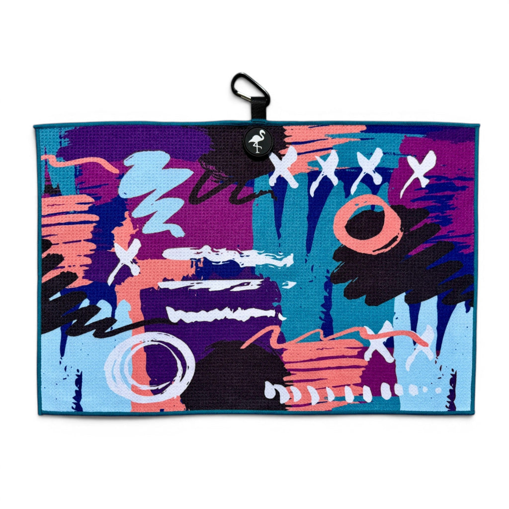 Logie Joe's Golf Midnight Mayhem Magnetic Golf Towel