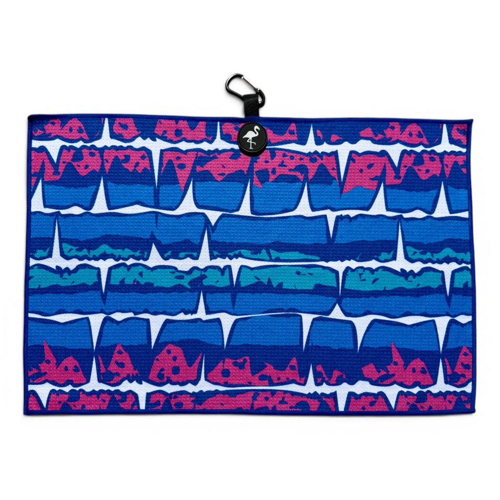 Logie Joe's Golf Miami Frequency Magnetic Golf Towel