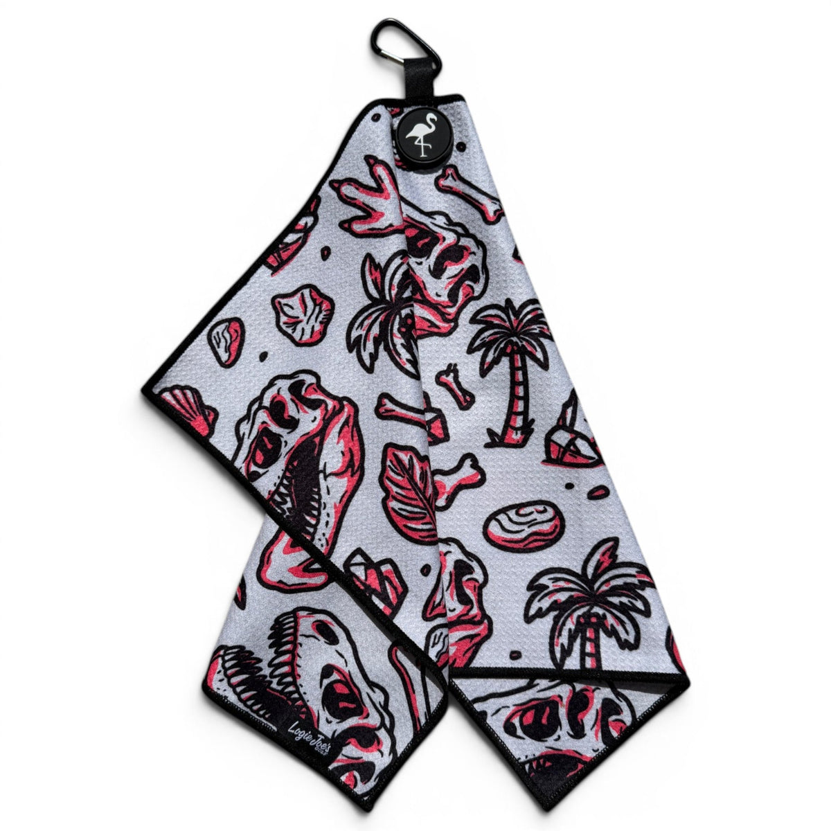 Logie Joe's Golf Fossil Magnetic Golf Towel