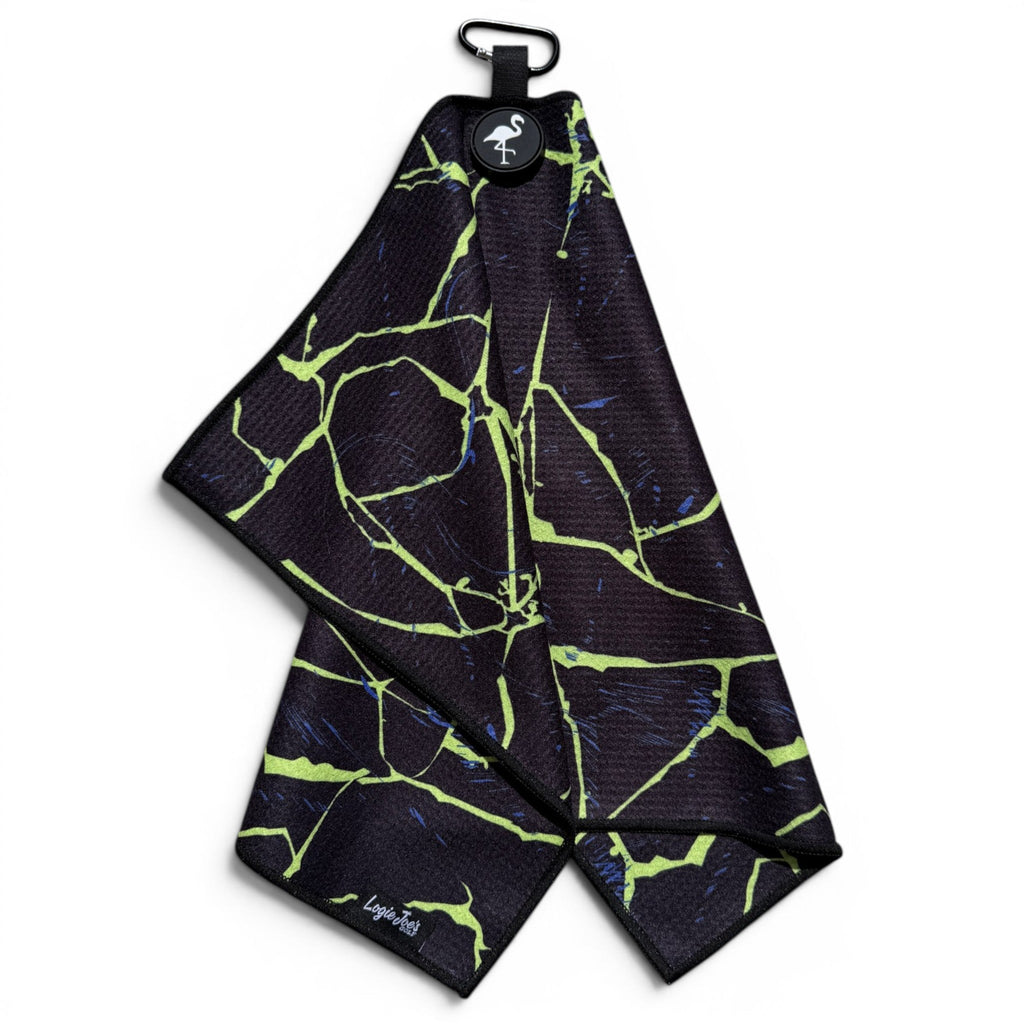 Logie Joe's Golf Lightning Strike Magnetic Golf Towel