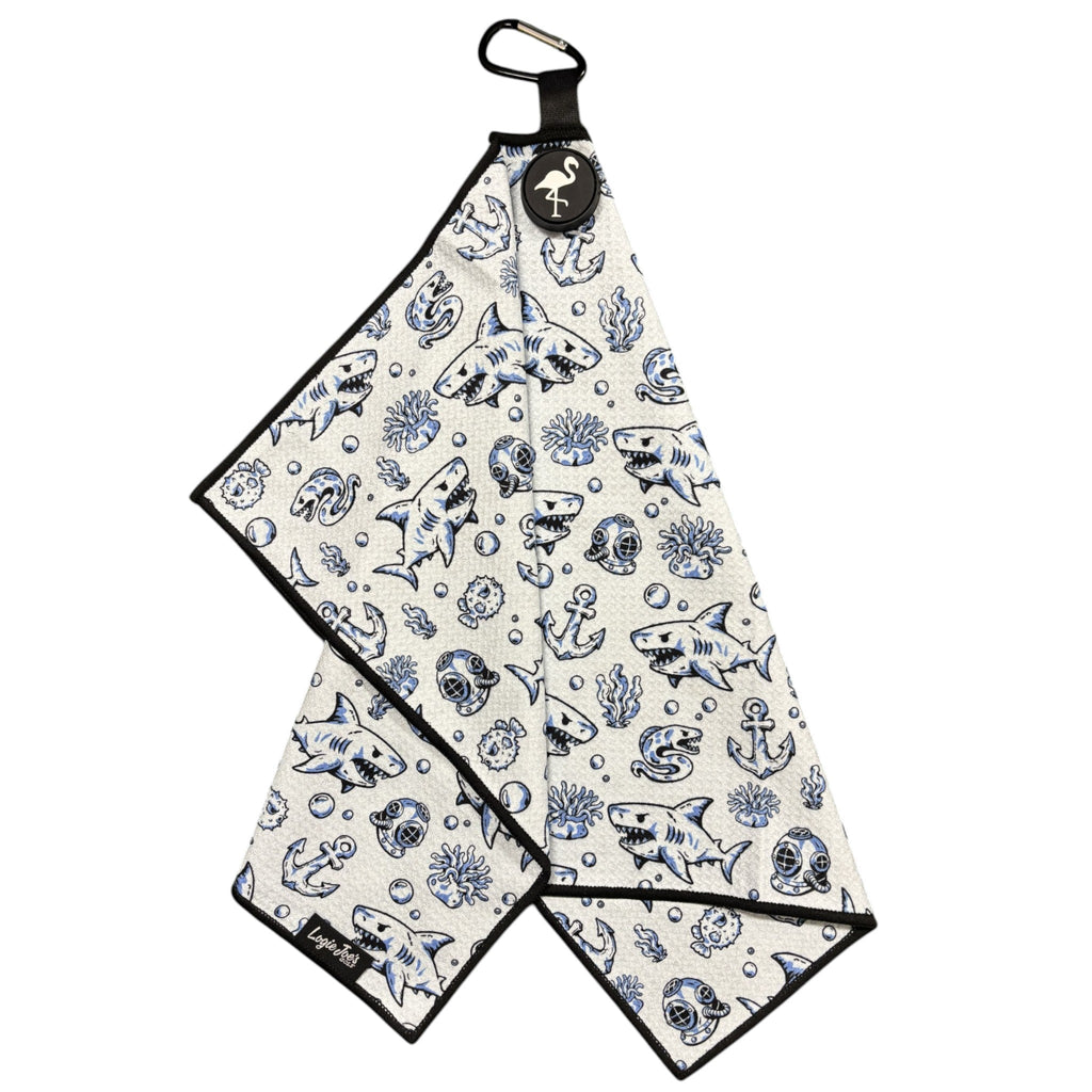 Logie Joe's Golf Under the Sea Magnetic Golf Towel