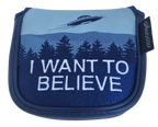 L.A.B. DF3 Embroidered Center-Shafted Putter Cover by ReadyGOLF - I Want to Believe