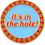 "It's in the Hole" Crystal Ball Marker & Hat Clip by ReadyGOLF