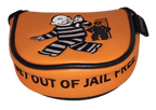 Get Out of Jail Embroidered Putter Cover - Mallet