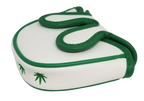 Marijuana Joint Embroidered Putter Cover - Mallet by ReadyGOLF