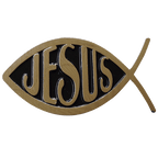 Christian Jesus Fish Ball Marker & Hat Clip by ReadyGOLF